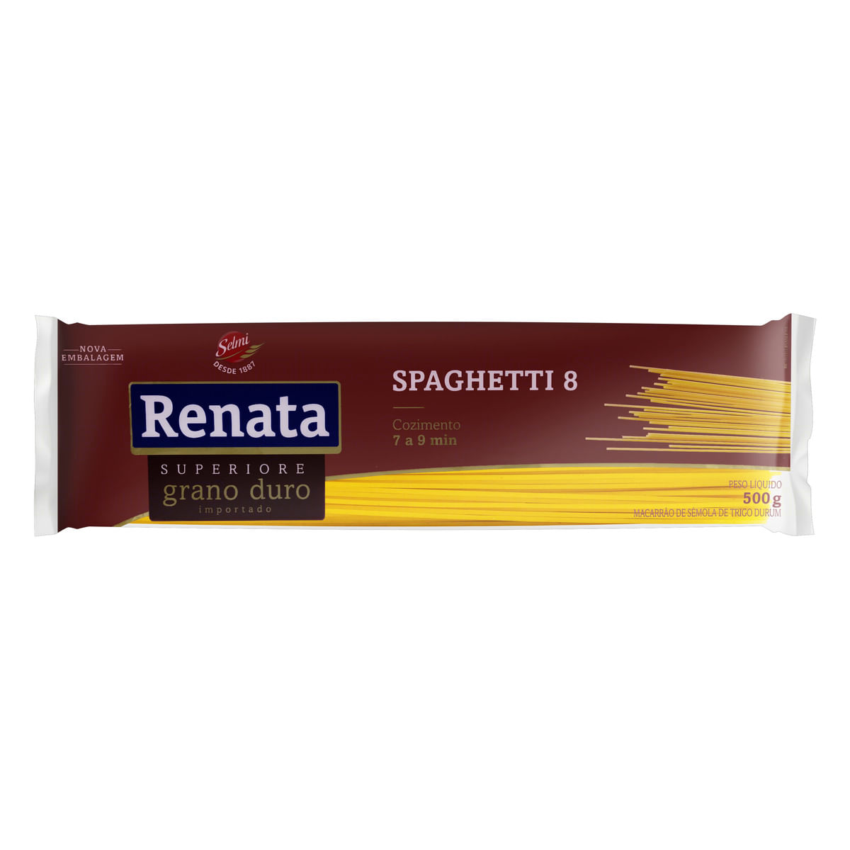 Encontraproduto.com.br - Macarrão Grano Duro Renata Spaghetti Pacote com 500g