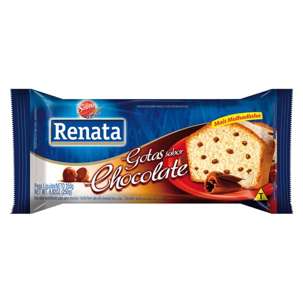 Bolo Renata Gotas de Chocolate 250g