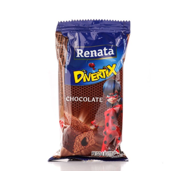 Bolinho de Chocolate Divertix Renata 40g