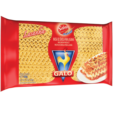 Encontraproduto.com.br - Massa Lasanha Sêmola Galo 500g