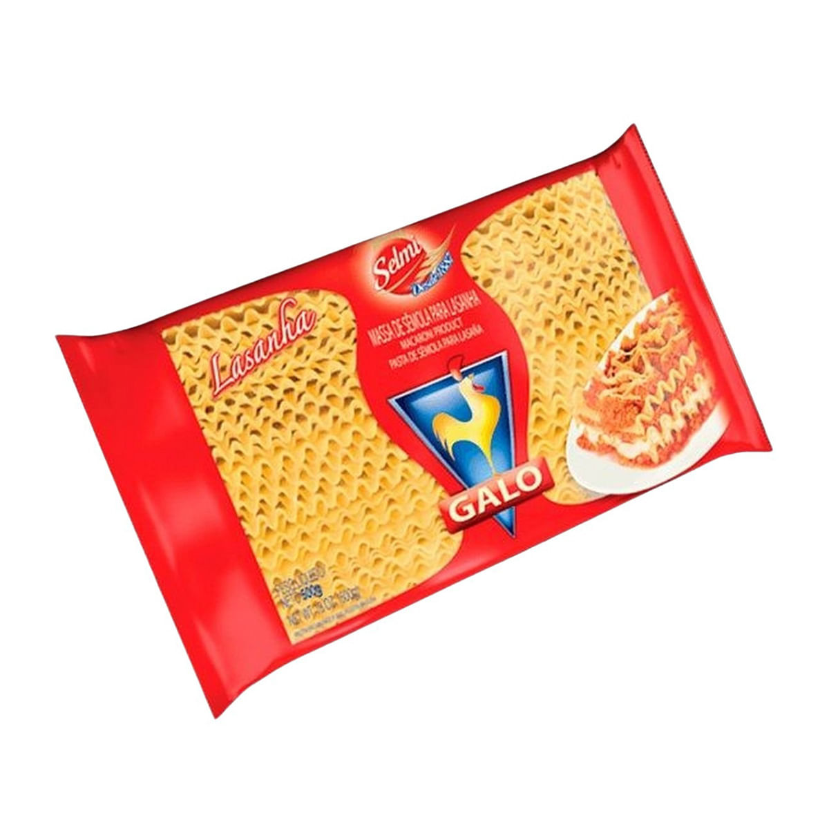 Encontraproduto.com.br - Massa Lasanha Sêmola Galo 500g