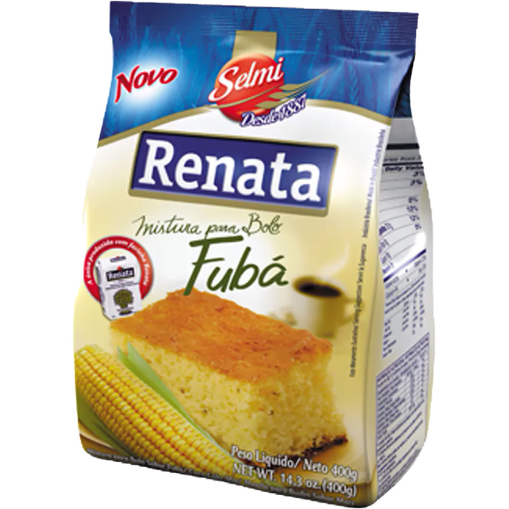 Mistura para Bolo Fubá Renata Pacote 400g