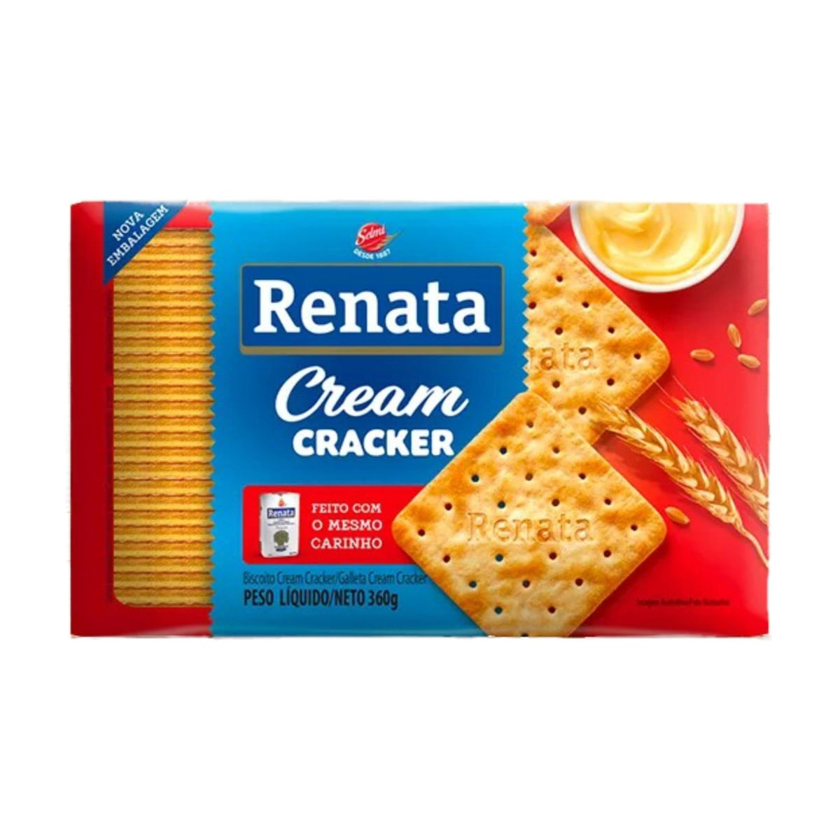 Encontraproduto.com.br - Biscoito Cream Cracker Renata 360g