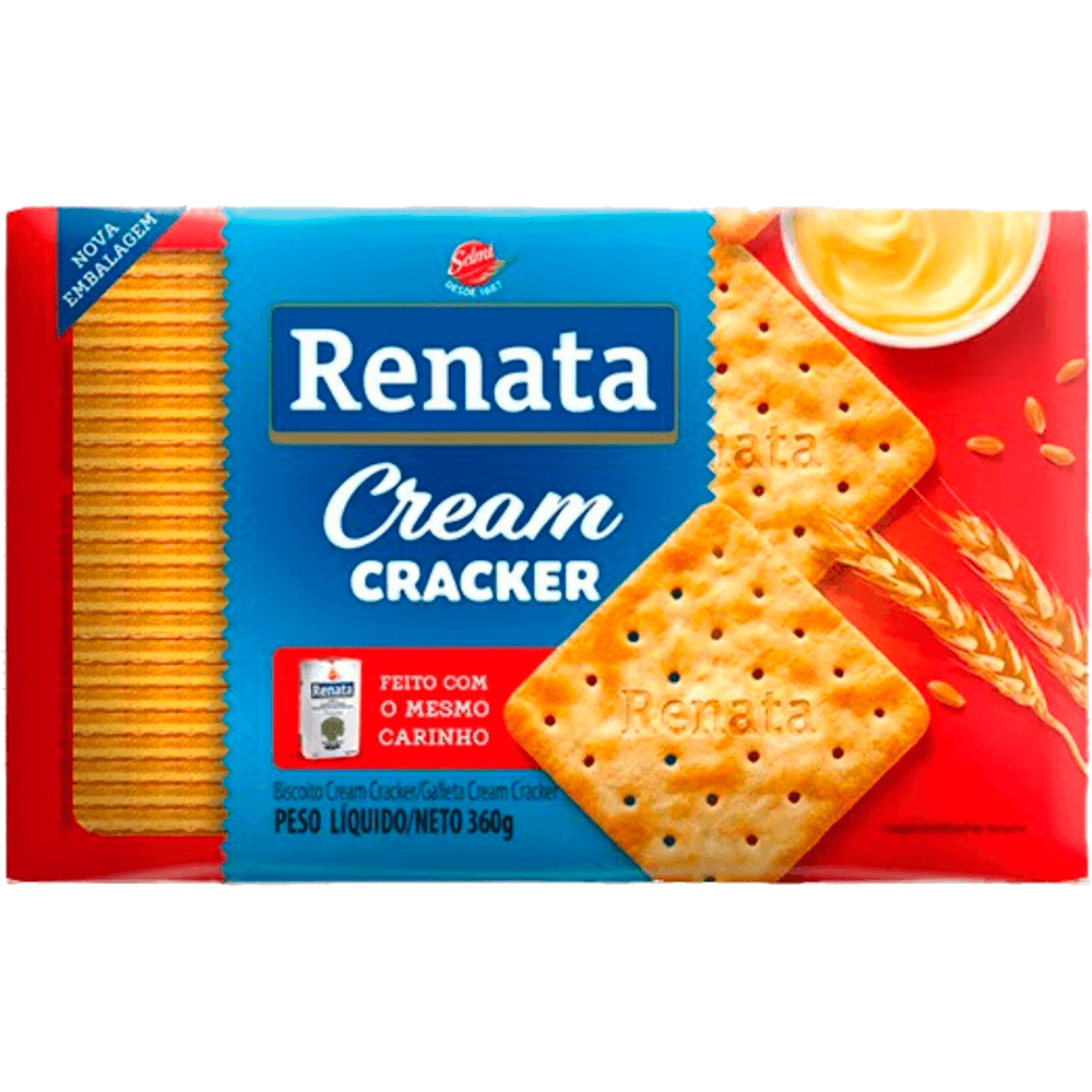 Encontraproduto.com.br - Biscoito Cream Cracker Renata 360g