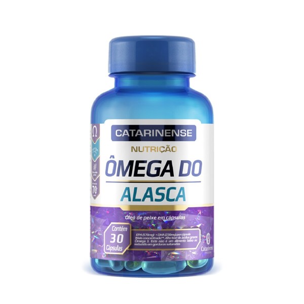Encontraproduto.com.br - Ômega do Alasca 850mg Catarinense 30 Cápsulas