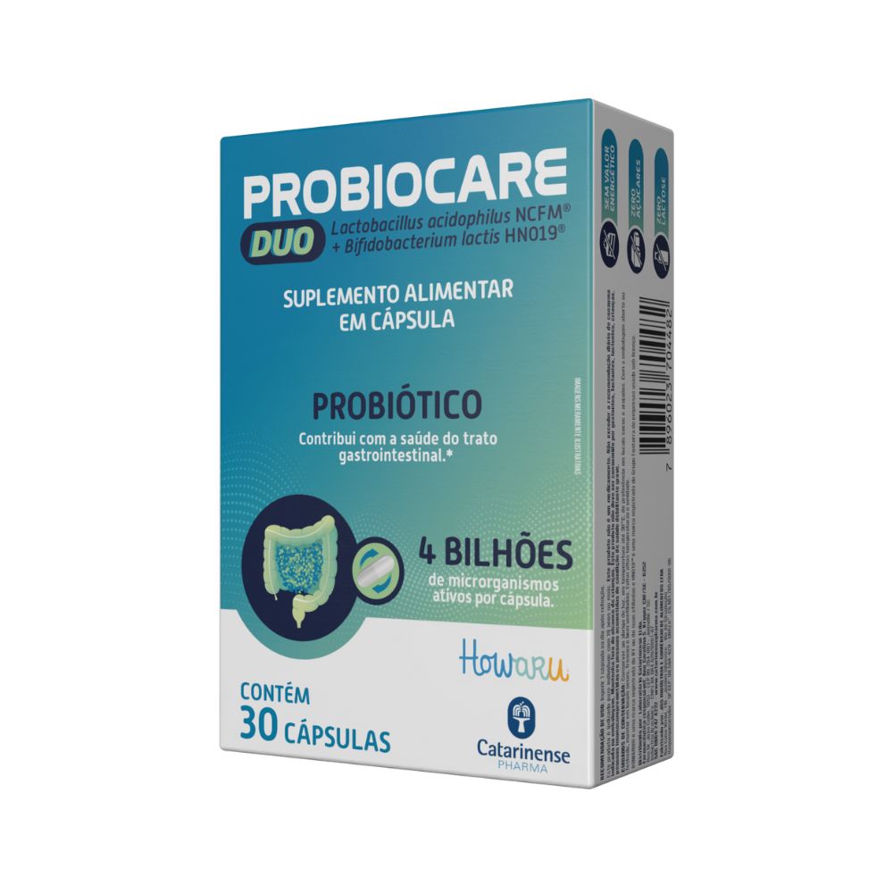 Encontraproduto.com.br - Probiótico Probiocare Duo 30 Cápsulas