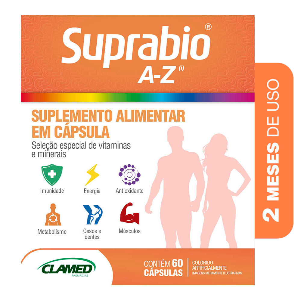 Suprabio Az Com 60 Cápsulas