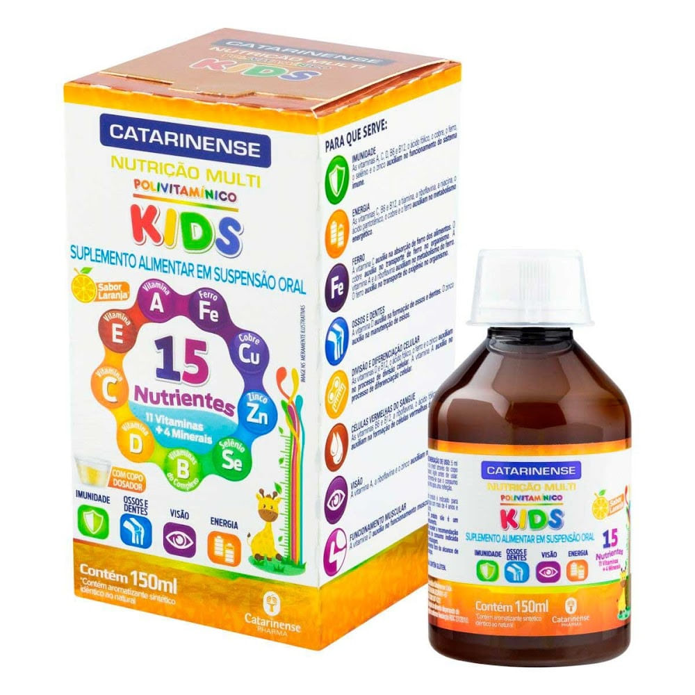 Polivitamínico Multi Kids 150 Mililitros