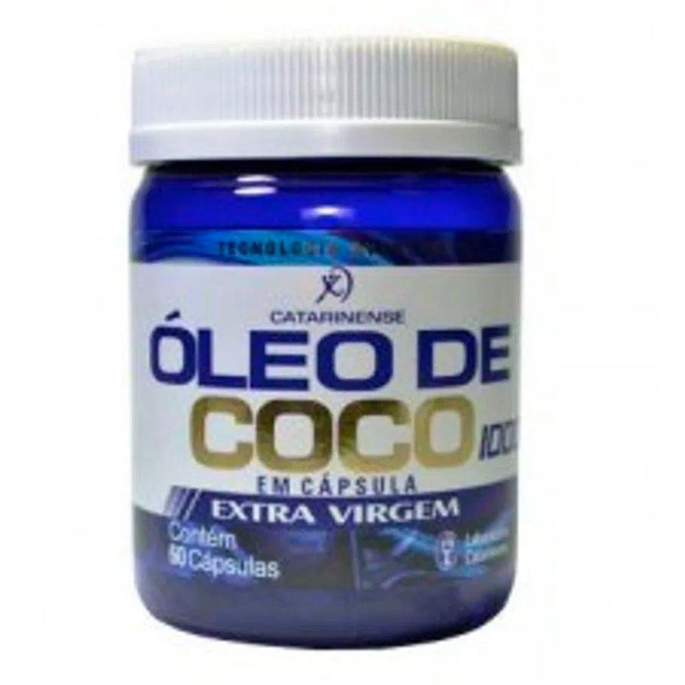 Encontraproduto.com.br - Oleo De Coco Catarinense 100Mg com 60 Capsulas