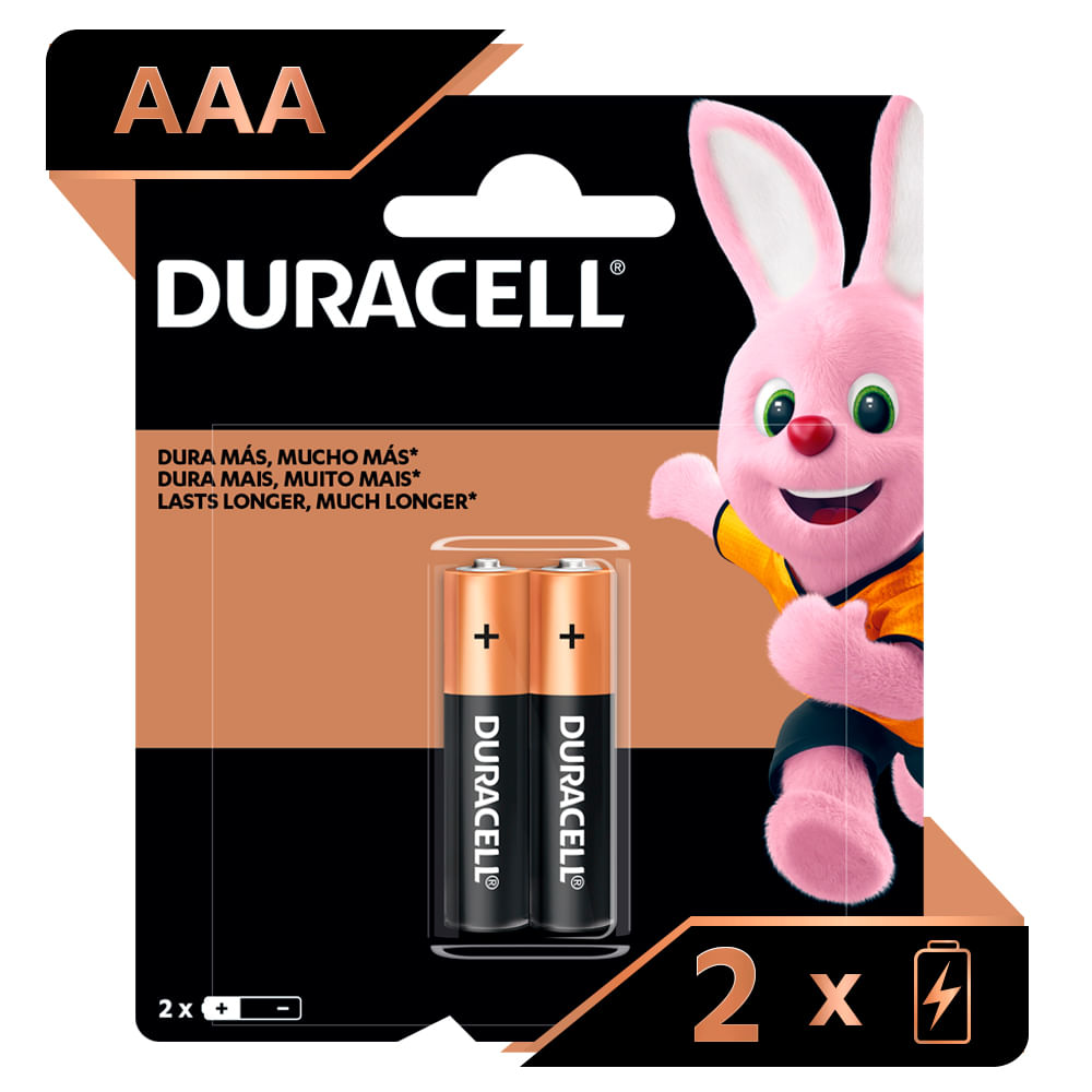 Encontraproduto.com.br - Pilha Duracell Alcalina Palito AAA com 2 Unidades