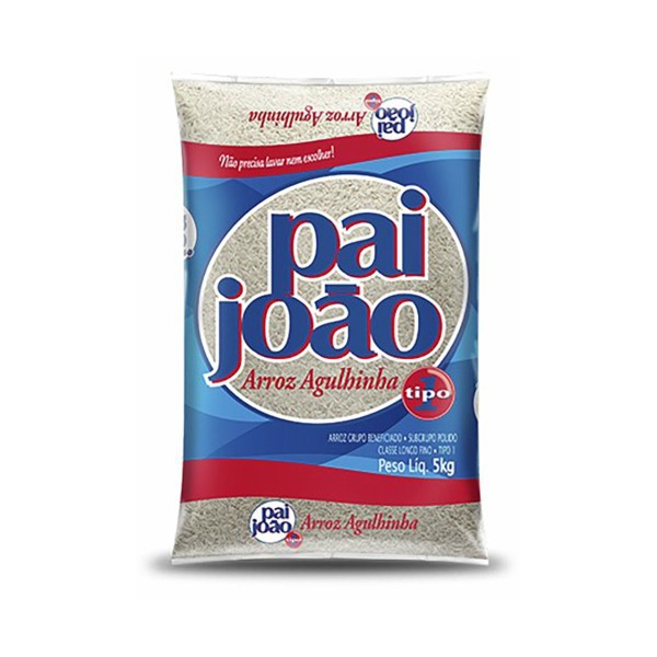 Encontraproduto.com.br - Arroz Pai João Agulhinha Pacote com 1kg