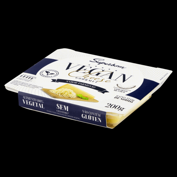 Vegan Cheese Parmesão Superbom Gourmet Bandeja 200g