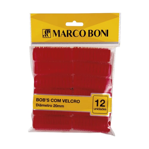 Encontraproduto.com.br - Bob Com Velcro Grande 12 Unidades Ref. 4316 Cores Sortidas - Marco Boni