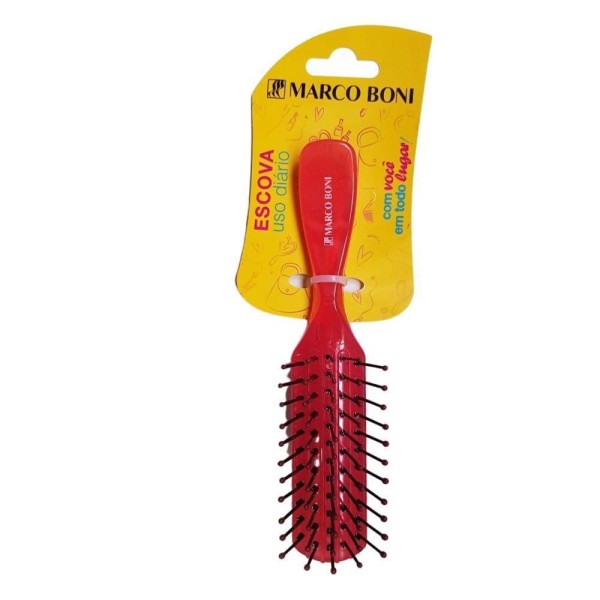 Encontraproduto.com.br - Escova de Cabelo Marco Boni Corpo Retangular P 8080