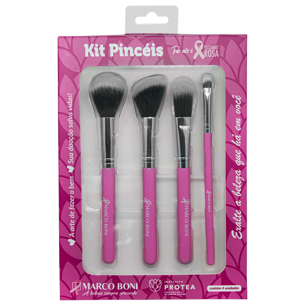 Encontraproduto.com.br - Marco Boni Kit de Maquiagem Outubro Rosa