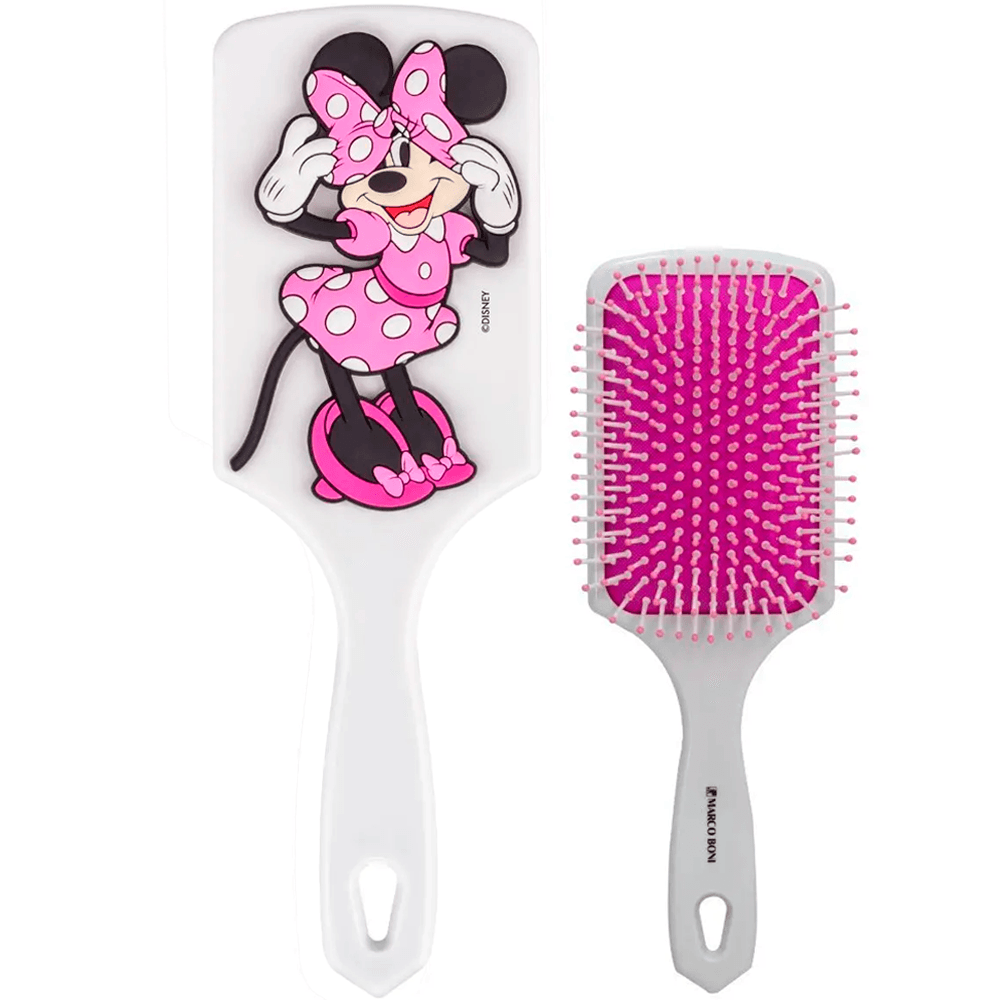 Encontraproduto.com.br - Escova Raquete Disney BFF Minnie Sortida Marco Boni