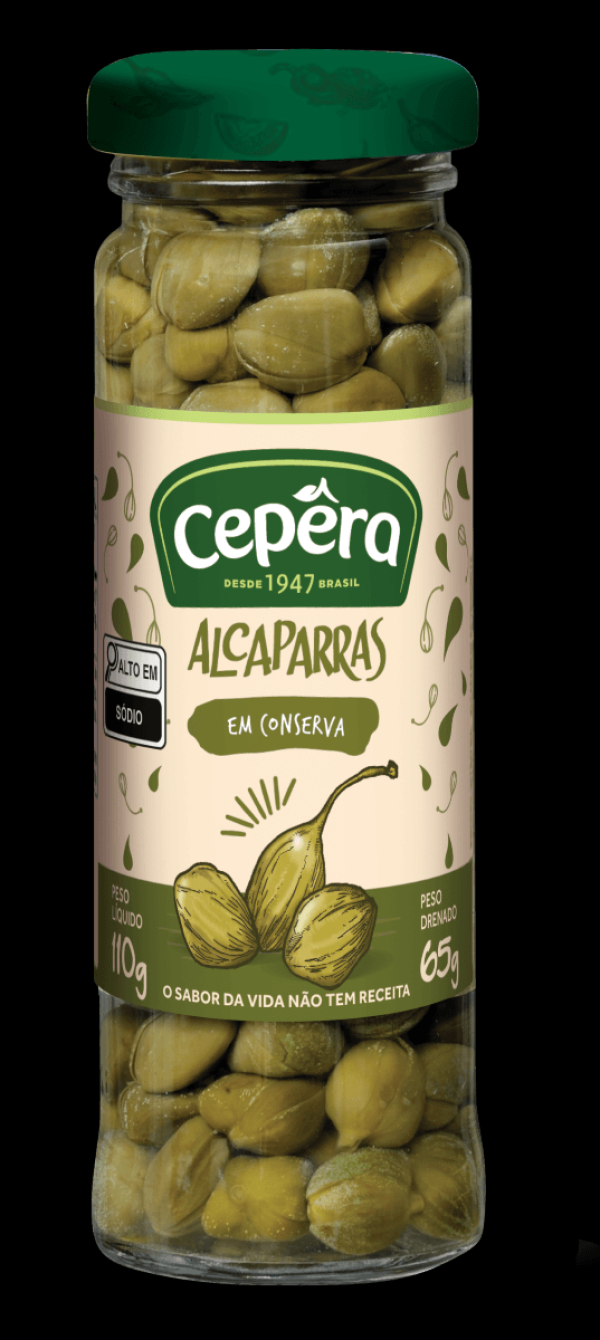 Encontraproduto.com.br - ALCAPARRA AO VINAGRET CEPERA 65G