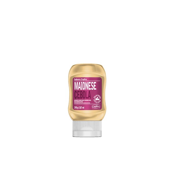 Encontraproduto.com.br - Maionese Sabores Cepêra Cebola Caramelizada Squeeze 190 g