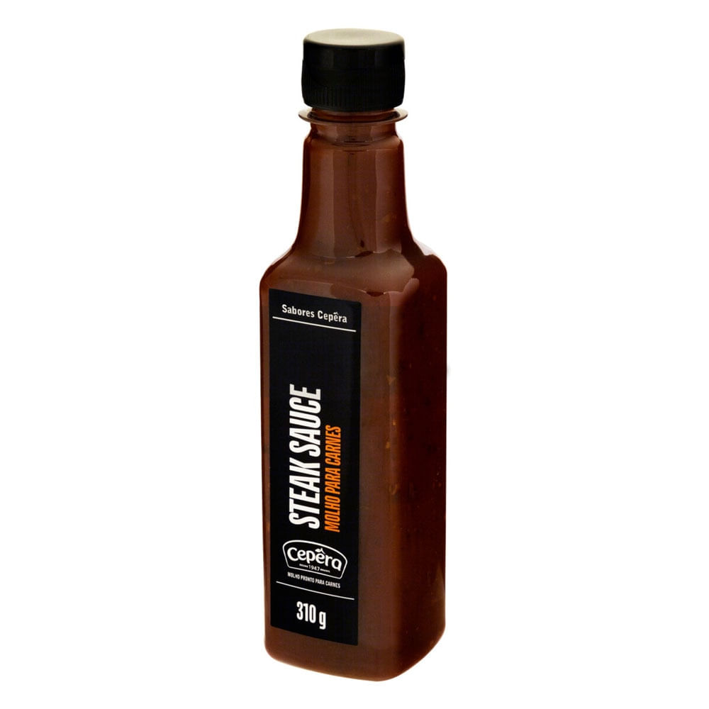 Encontraproduto.com.br - Molho para Carne Steak Sauce Sabores Cepêra Frasco 310g