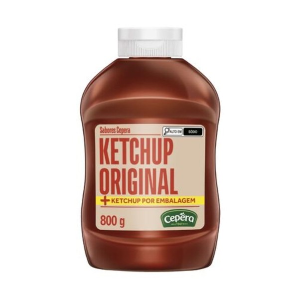 Ketchup Original Cepêra 800g