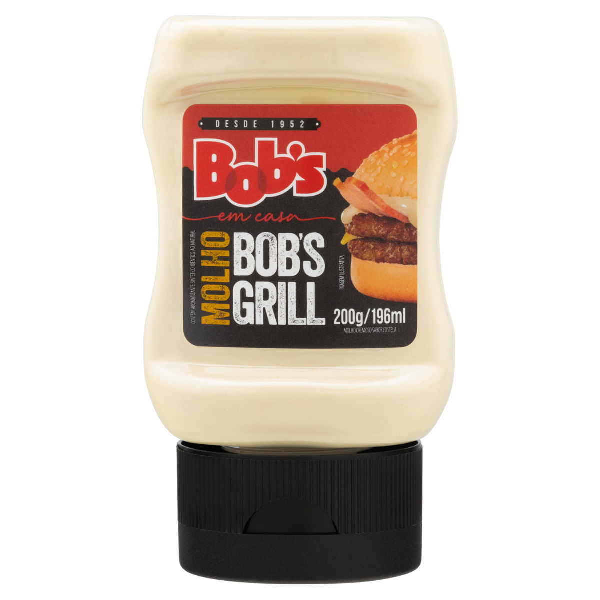 Encontraproduto.com.br - Molho Cremoso Bobs Grill Squeeze 200g