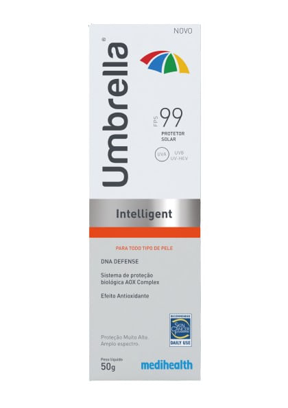 Umbrella Intelligent Protetor Solar Facial Fps99 50g