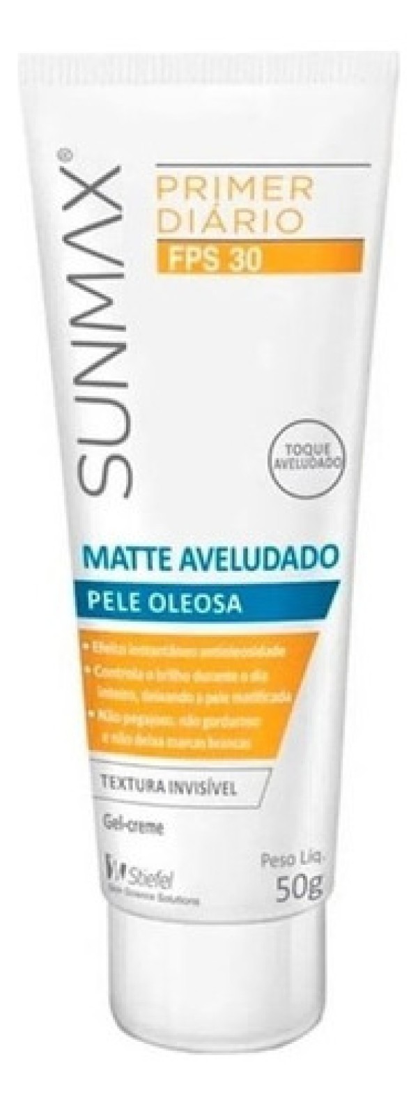 Sunmax Matte Aveludado Primer Diário Pele Oleosa Fps30 50g