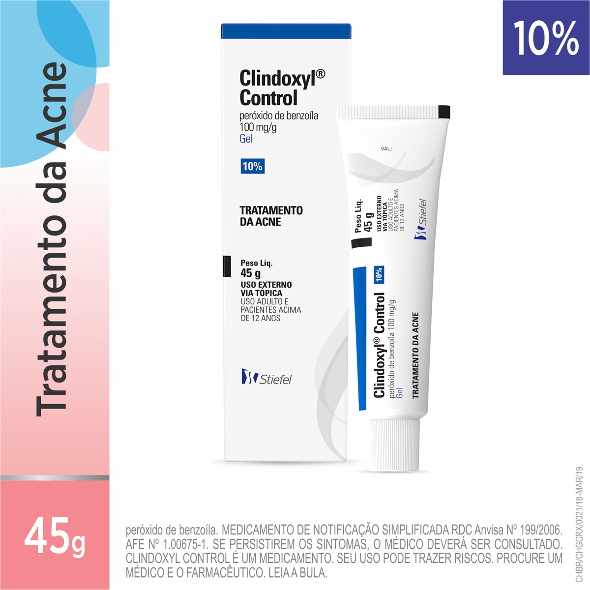 Encontraproduto.com.br - Clindoxyl Control 10% Gel 45g