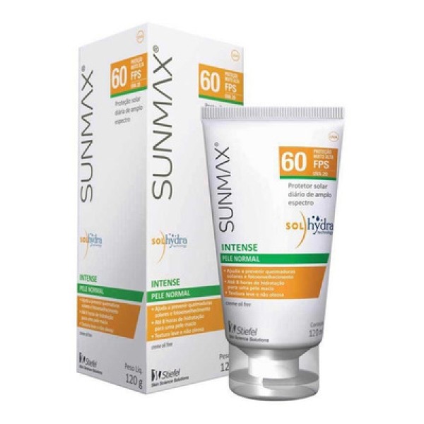 Encontraproduto.com.br - Sunmax intense fps60 pele Normal 120g