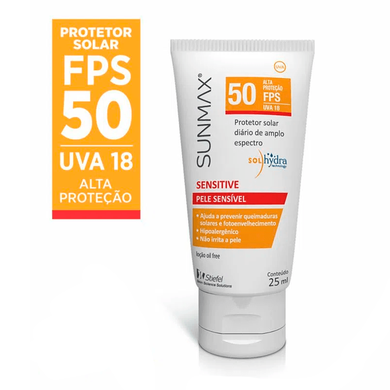 Encontraproduto.com.br - Sunmax Kit - Protetor Solar FPS55 + Protetor Solar Facial Pocket FPS50