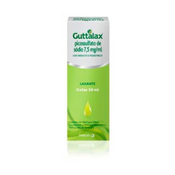 Encontraproduto.com.br - Guttalax Picossulfato De Sódio 7,5mg/mL - 30ml