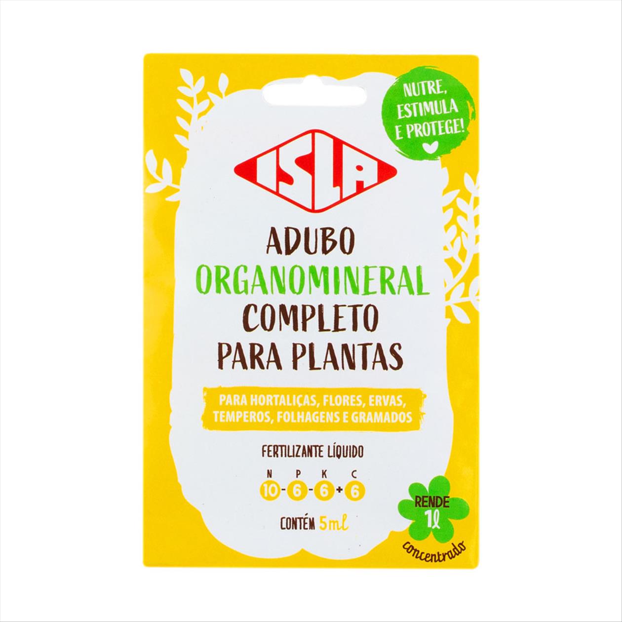 Encontraproduto.com.br - Adubo líquido Isla Fertigarden Multiuso 5ml