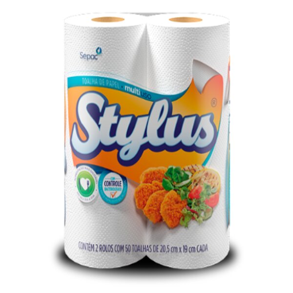 Encontraproduto.com.br - Papel Toalha com 2 unidades Maxim Stylus