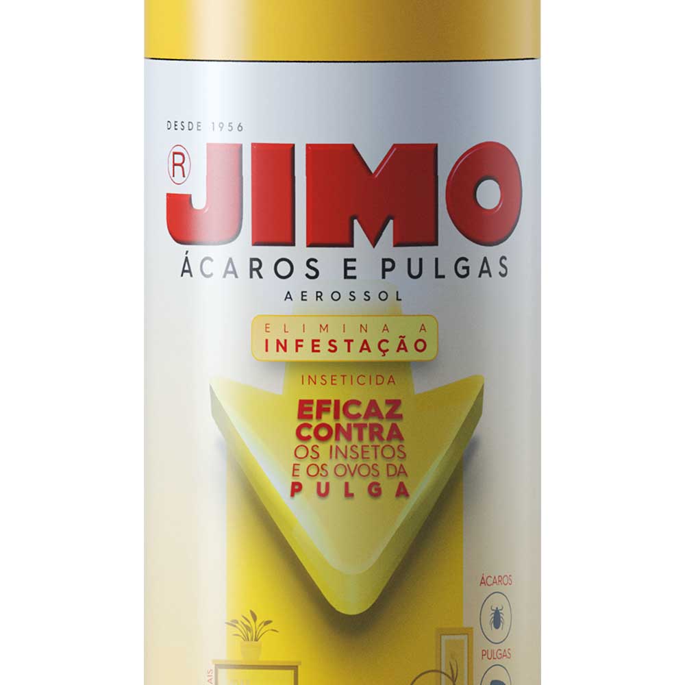 Encontraproduto.com.br - Jimo Acaros e Pulgas Aerossol 300ml
