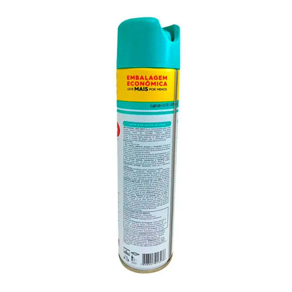Inseticida Anti-Inset Jato Seco Aerossol Jimo