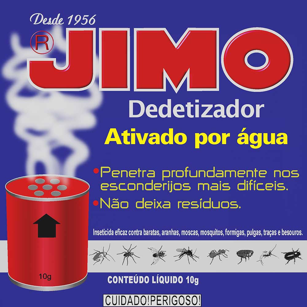 Encontraproduto.com.br - Gás fumigante dedetizador ativado por água 10 g JIMO