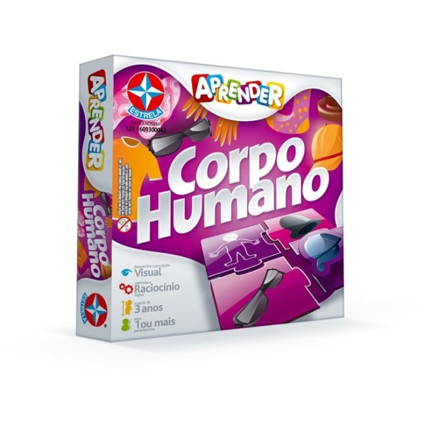 Encontraproduto.com.br - Linha Aprender Partes do Corpo - Estrela