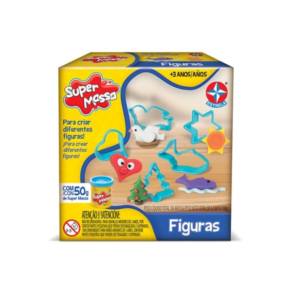 Encontraproduto.com.br - Super Massa Figuras - Estrela