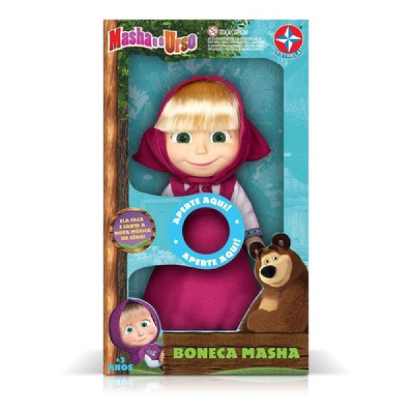 Encontraproduto.com.br - Boneca Masha Com Sons Estrela 1001005700038
