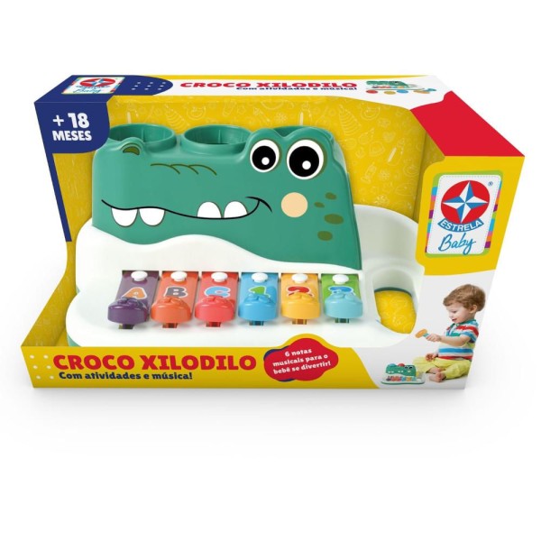 Encontraproduto.com.br - Xilofone - Croco Xilodilo - Estrela