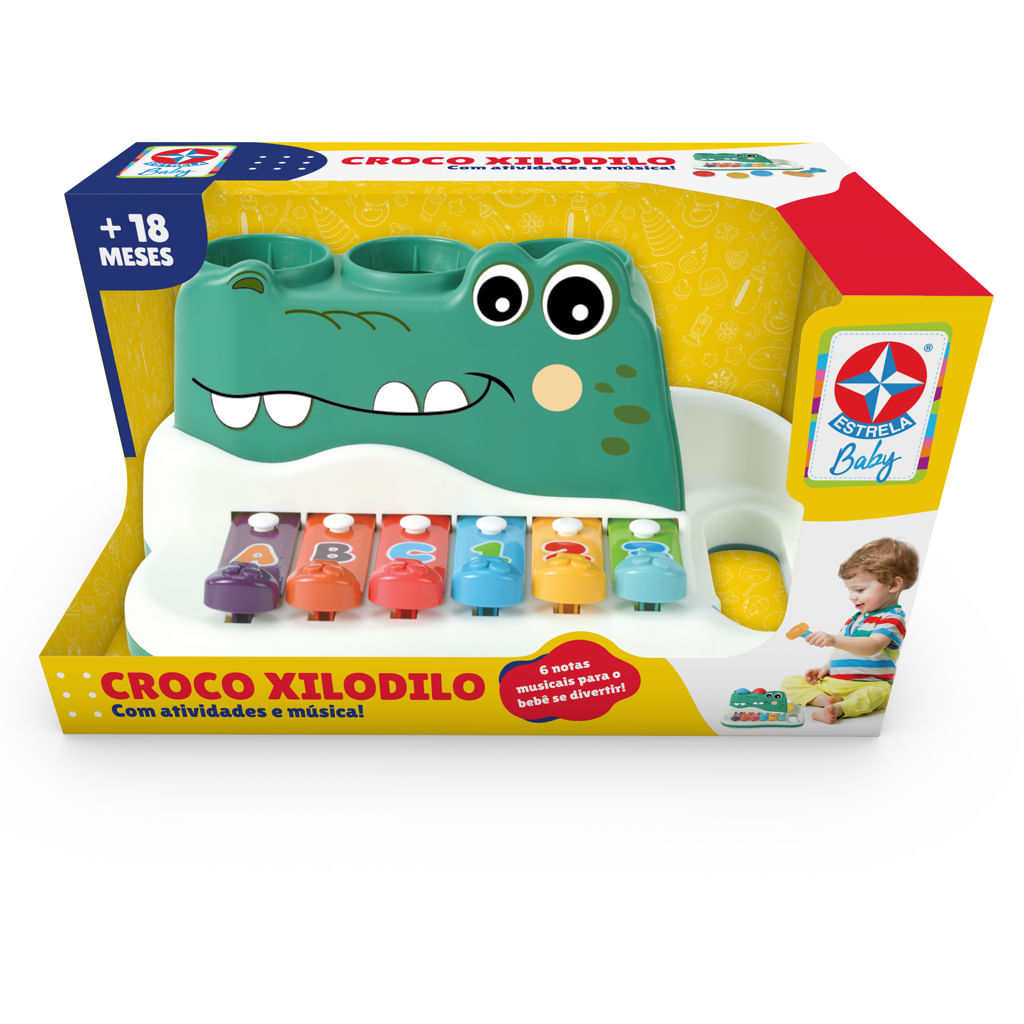 Encontraproduto.com.br - Xilofone - Croco Xilodilo - Estrela