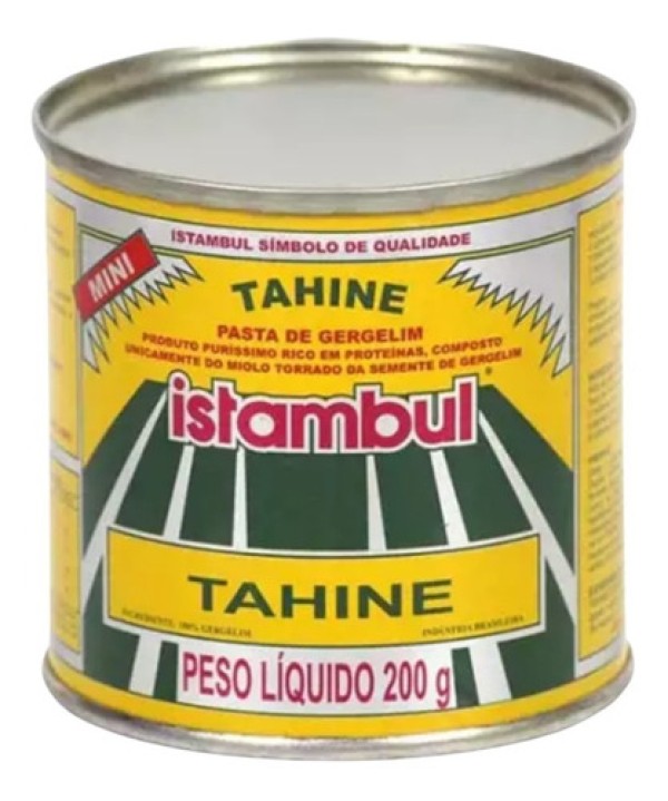 Encontraproduto.com.br - Pasta de Gergelim Istambul Tahine Lata 200 g