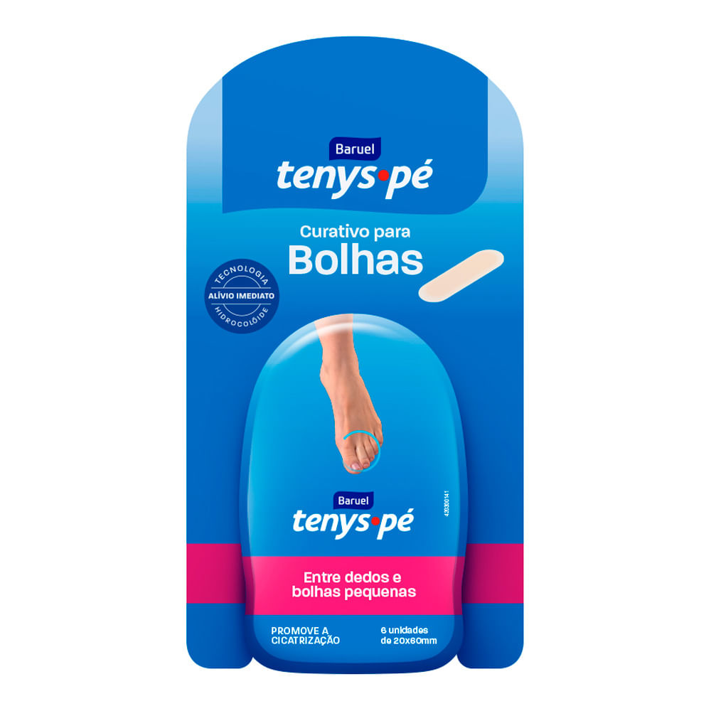 Encontraproduto.com.br - Protetor Baruel Para Bolhas Entre Os Dedos Com 6 Unidades