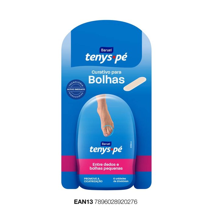 Encontraproduto.com.br - Protetor Baruel Para Bolhas Entre Os Dedos Com 6 Unidades