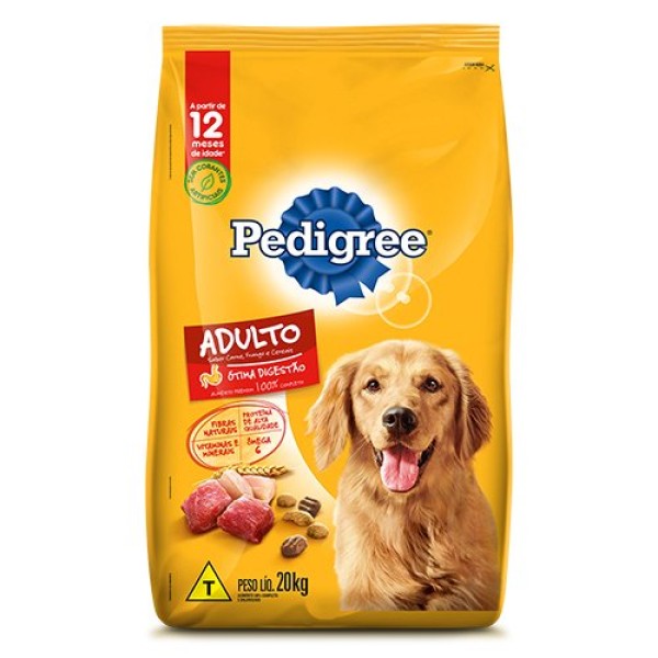 Encontraproduto.com.br - Ração p/ cão Carne/Fígado Pedigree 20kg