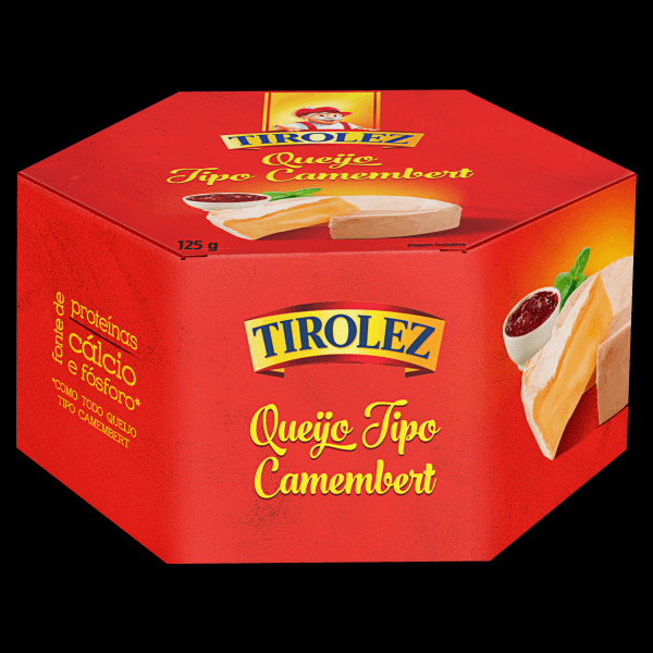 Encontraproduto.com.br - Queijo Tirolez Camembert Fracionado Mofo 125g