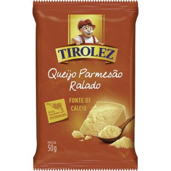 Encontraproduto.com.br - Queijo Ralado Tirolez Parmesão Pacote com 50g