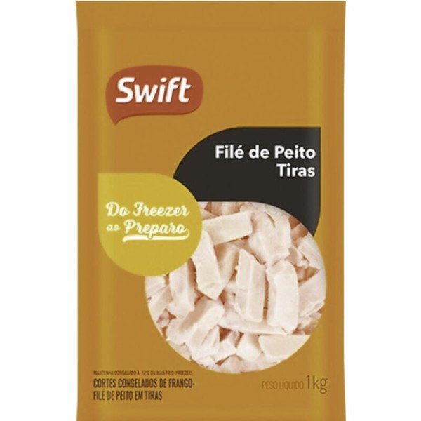 Encontraproduto.com.br - Filé de Peito em Tiras Mais Swift Pacote 1kg