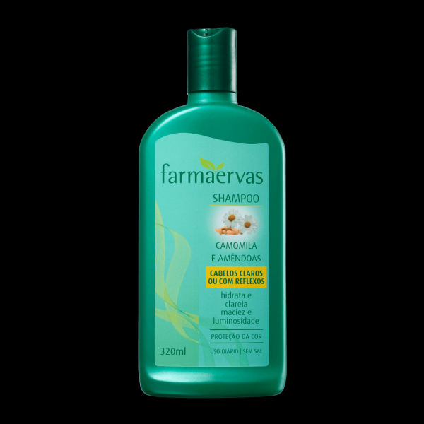 Encontraproduto.com.br - Shampoo Farmaervas Camomila E Amêndoas Cabelos Claros 320ml