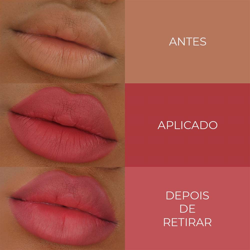 Batom Lápis Bruna Tavares Bt Max Lip Rouge 10g